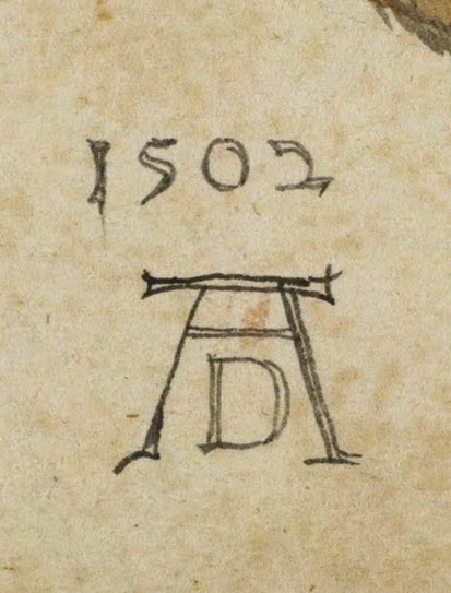 El monograma de  Albrecht Dürer