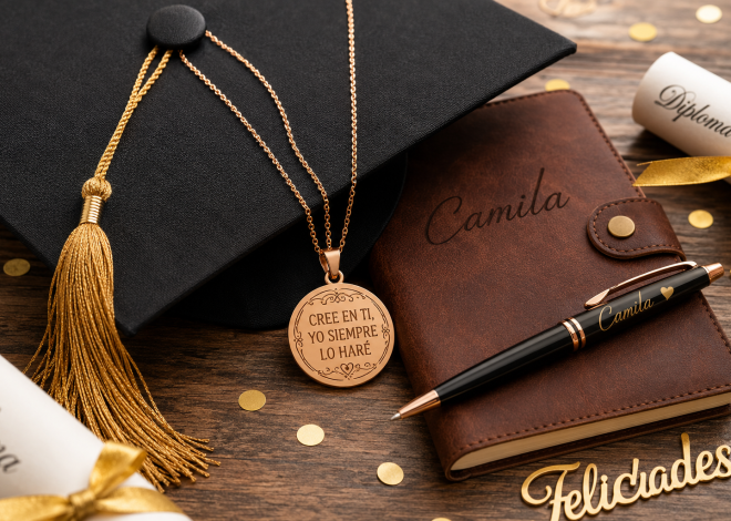 El poder de un mantra: ¿Por qué regalar accesorios con frases motivadoras grabadas acompaña a los graduados mucho más lejos?