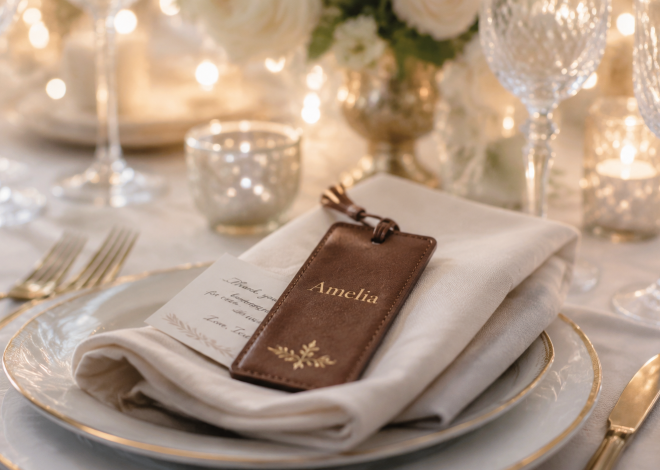 Adiós a los regalos aburridos: ¿Por qué los “detalles de boda” personalizados son la nueva tendencia en los banquetes europeos?
