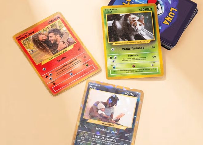 Magia, creatividad y coleccionismo: Tarjeta TCG personalizada con foto y funda protectora