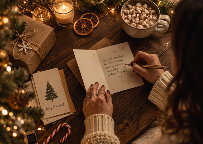 160+ Frases de felicitación navideña: Qué escribir en una tarjeta de Felices Fiestas
