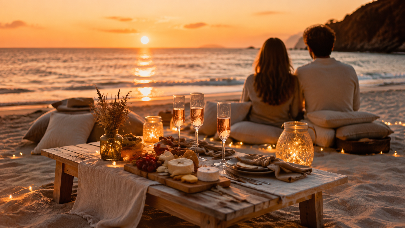 Atardeceres y brindis: Los secretos para organizar el pícnic “aesthetic” perfecto en la playa