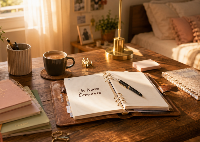 Un nuevo comienzo entre páginas en blanco: Las mejores frases motivadoras para cuadernos y agendas
