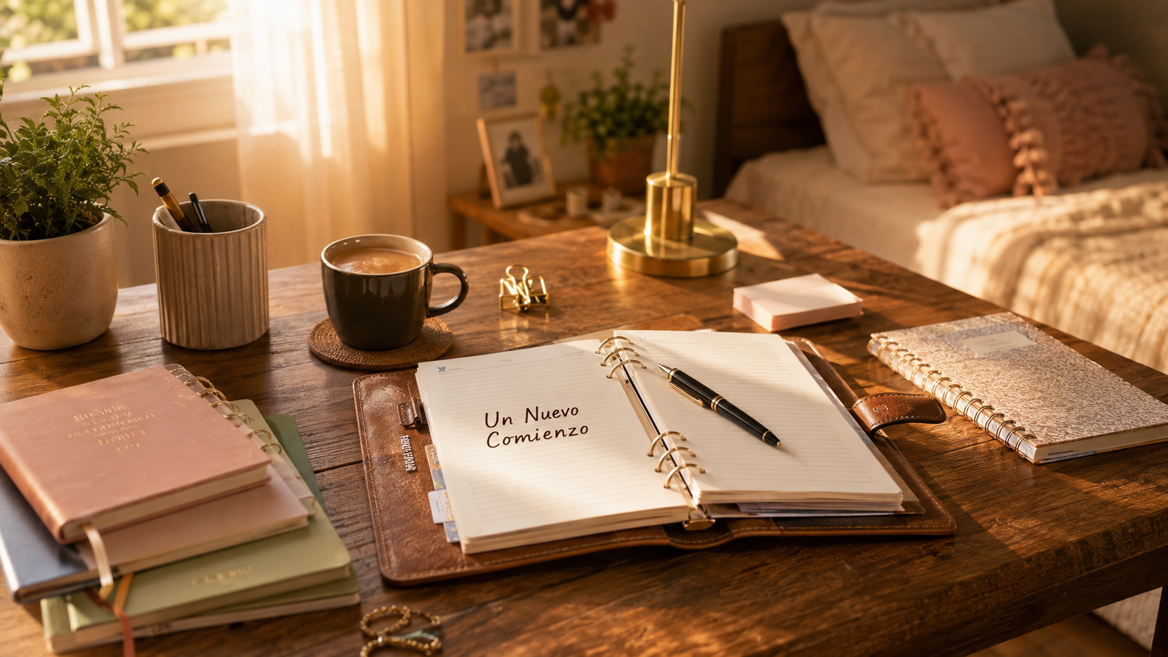 Un nuevo comienzo entre páginas en blanco: Las mejores frases motivadoras para cuadernos y agendas
