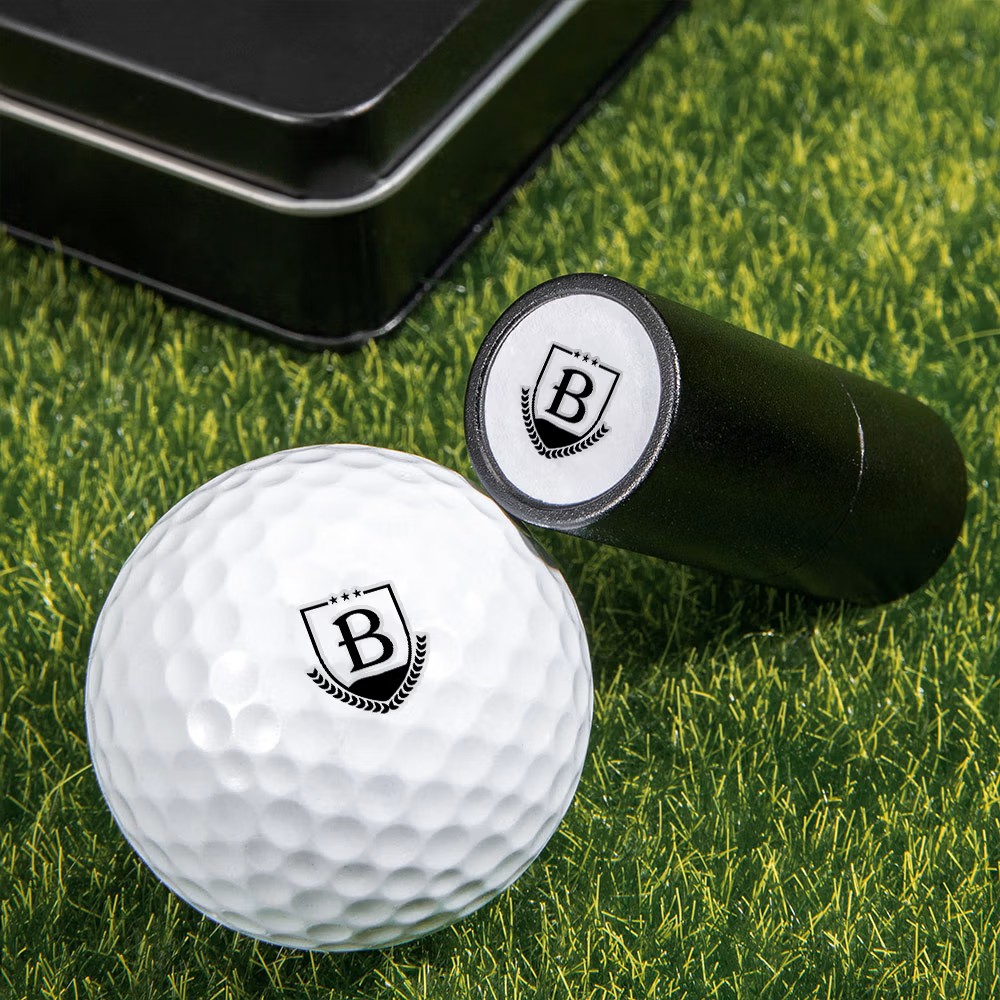 Sello personalizado para bola de golf: Identifica tus pelotas con estilo e iniciales