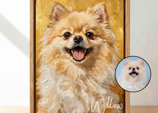 Lienzo personalizado para mascotas con efecto óleo: El homenaje perfecto para tu compañero peludo