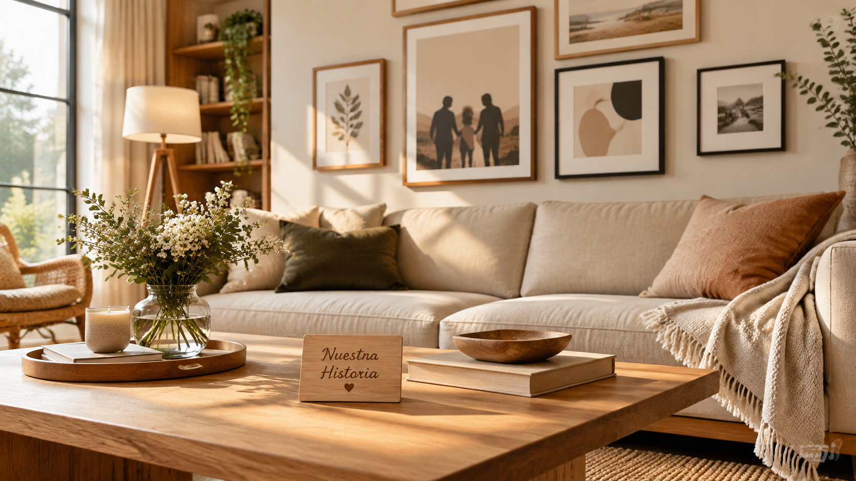 El arte de decorar con recuerdos: Cómo transformar tus momentos familiares en arte para el hogar