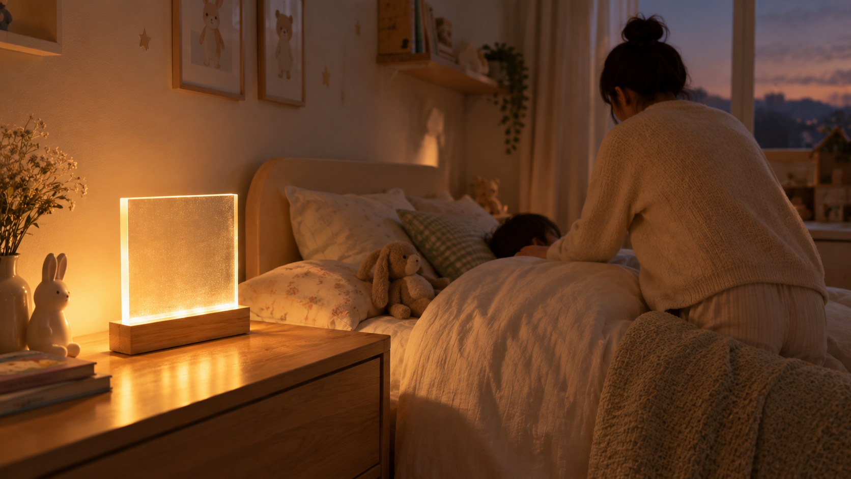 Más allá de una simple lámpara: por qué la luz nocturna personalizada es el toque definitivo para la habitación de tu hijo
