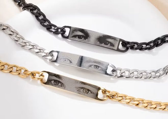 Pulsera personalizada con foto de ojos humanos: Lleva la mirada de quien amas siempre contigo