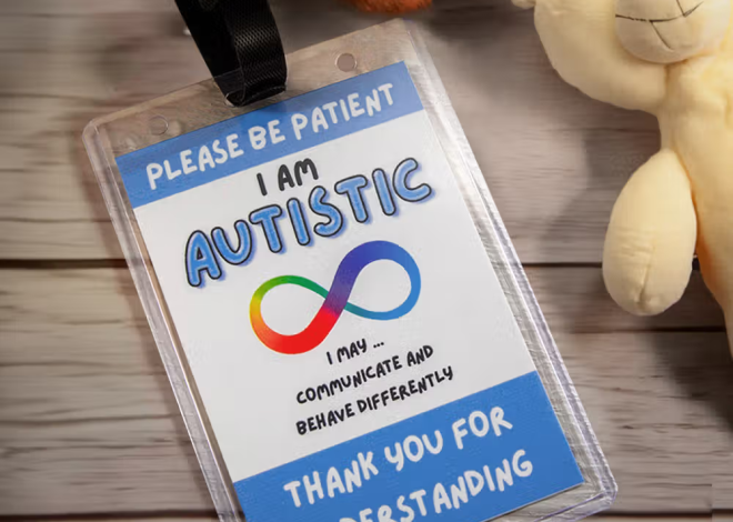 Tranquilidad y seguridad en cada paso: La tarjeta de alerta médica y contacto de emergencia personalizada para niños con autismo