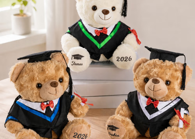El entrañable oso de peluche personalizado de graduación: El recuerdo perfecto para celebrar un logro académico inolvidable