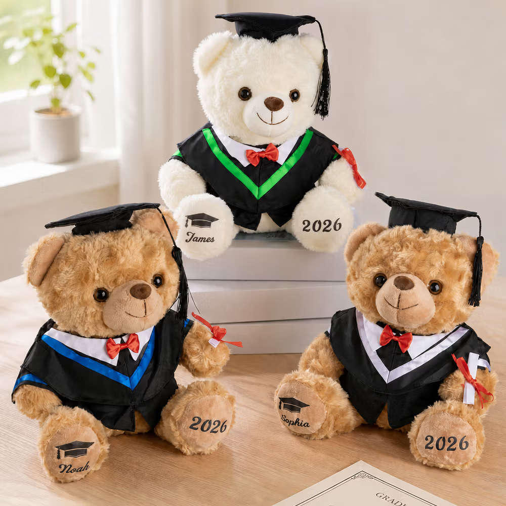 El entrañable oso de peluche personalizado de graduación: El recuerdo perfecto para celebrar un logro académico inolvidable