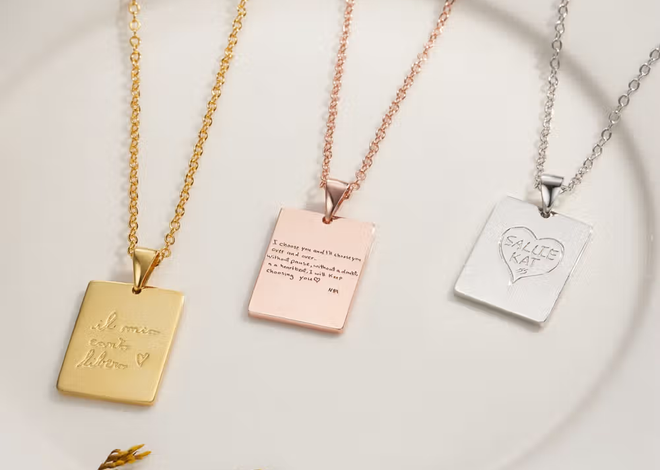 Un trazo de amor eterno: El arte de convertir una carta manuscrita en un collar inolvidable